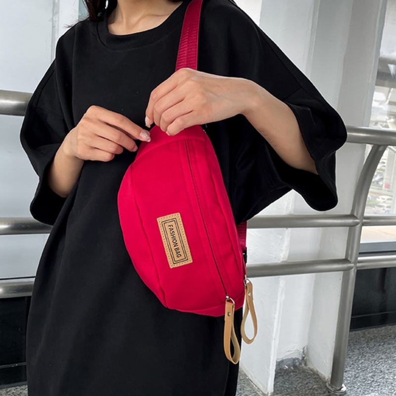 Túi Đeo Chéo Ngực / Thắt Lưng Bằng Nylon Sức Chứa Lớn Phong Cách Thể Thao Thời Trang Cho Nam Và Nữ