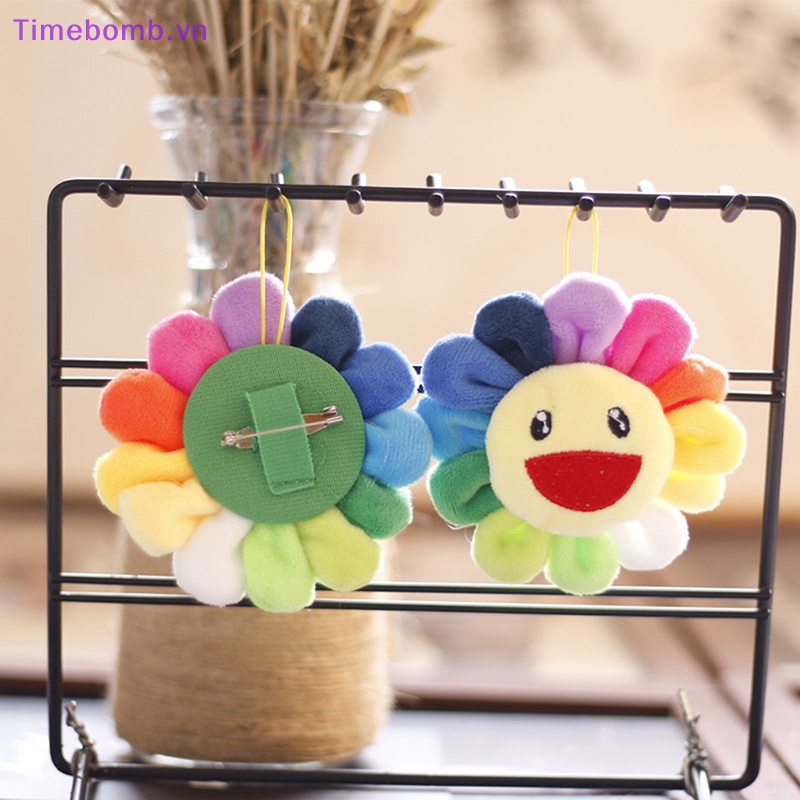 # Túi Đeo Chéo Thời Trang Hàn Cho Nữ # Móc Khóa Bông Hoa Hướng Dương Xinh Xắn Dùng Để Trang Trí Điện Thoại / Chìa Khóa