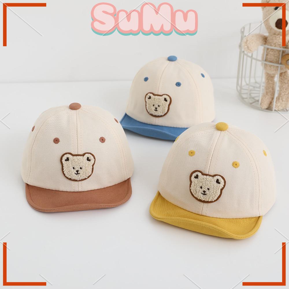 Mũ Lưỡi Trai Hình Gấu Dễ Thương Cho Bé