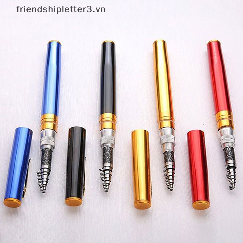 / / Mới / / Cần Câu Cá Mini Hình Cây Bút Gấp Gọn Bỏ Túi Tiện Dụng