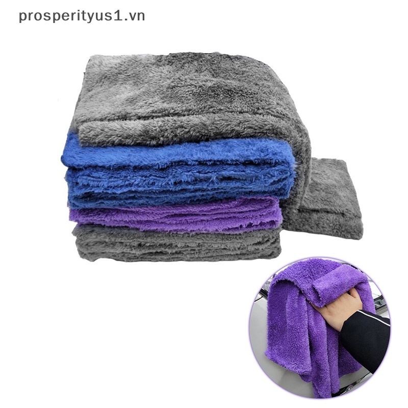 1 Khăn Lau Xe Hơi Vải Vi Sợi Thấm Hút Tốt
