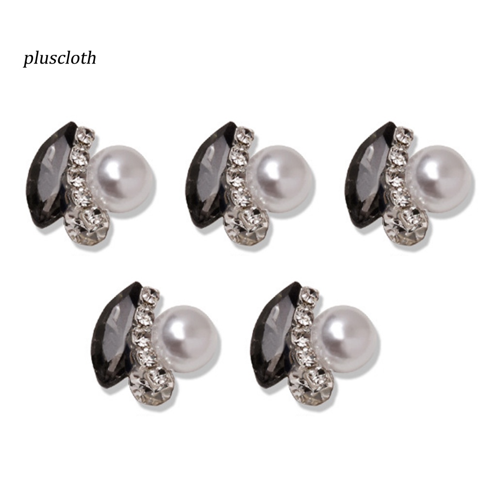 Bộ 5 Hạt Đá Lấp Lánh Trang Trí Móng Tay Nghệ Thuật