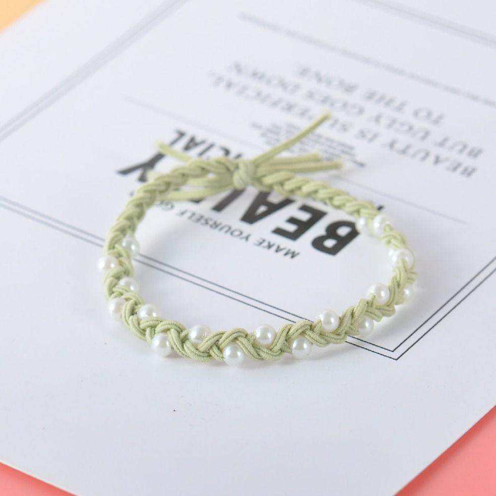 Dây Buộc Tóc Co Giãn Chống Trượt Phong Cách Hàn Quốc Thanh Lịch WMES15H