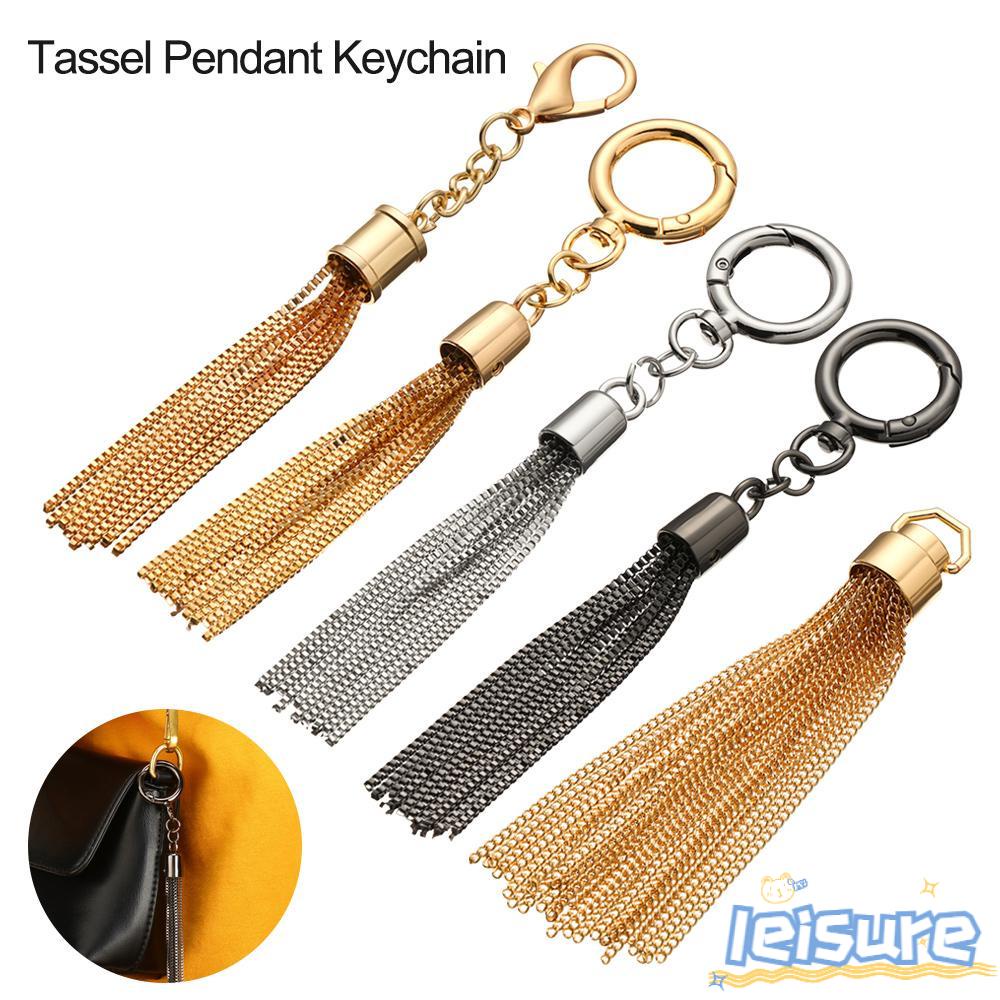 Móc Khóa Tua Rua Kim Loại Chất Lượng Cao