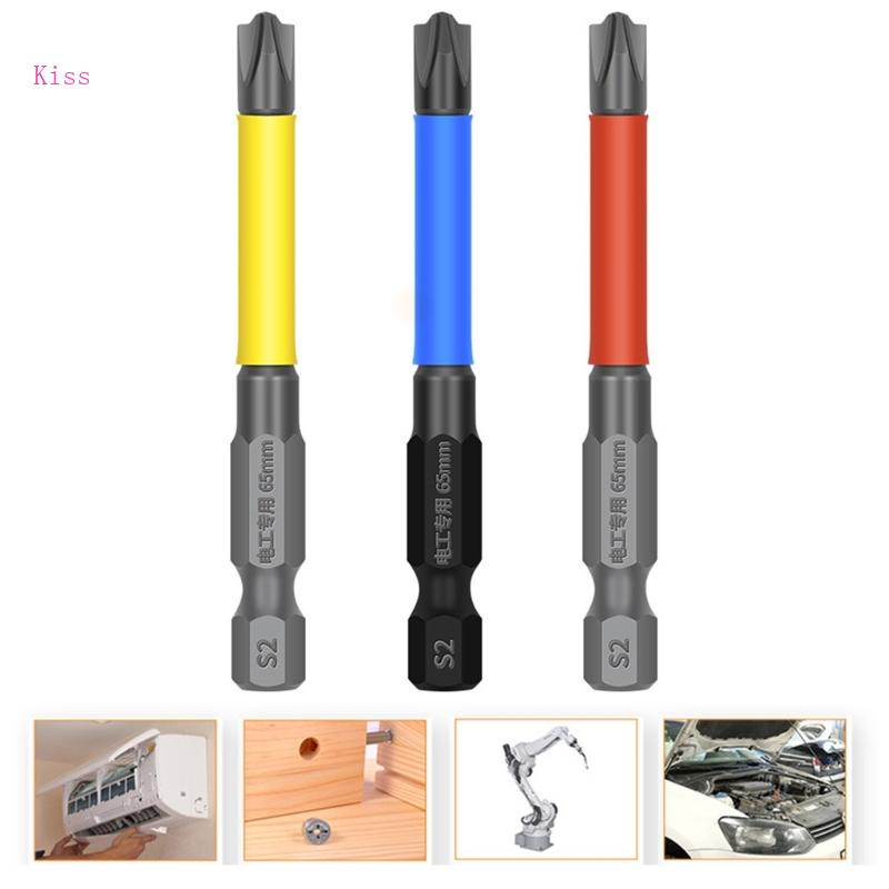 Bộ 3 Tua Vít Nam Châm 65mm 110mm Chất Lượng Cao Chuyên Dụng