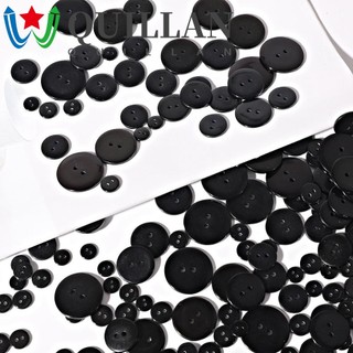 Set 100 nút hai lỗ nhiều kích thước tùy chọn dụng cho may quần áo DIY
