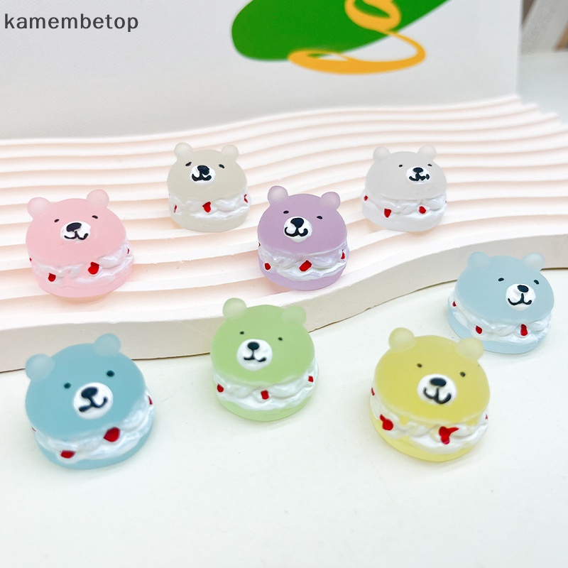 Bộ 2 Mô Hình Gấu Bằng Nhựa Phát Quang Trang Trí Sân Vườn