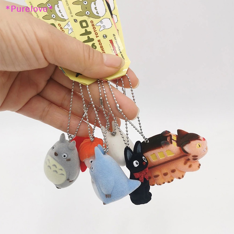 Set 6 Móc Khóa Hình Búp Bê Anime Nhật Bản Bằng PVC Mới