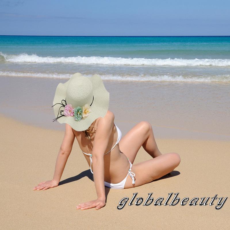 Mũ Vành Tròn Chống Nắng Thoáng Khí Có Thể Gấp Gọn Cho Nữ