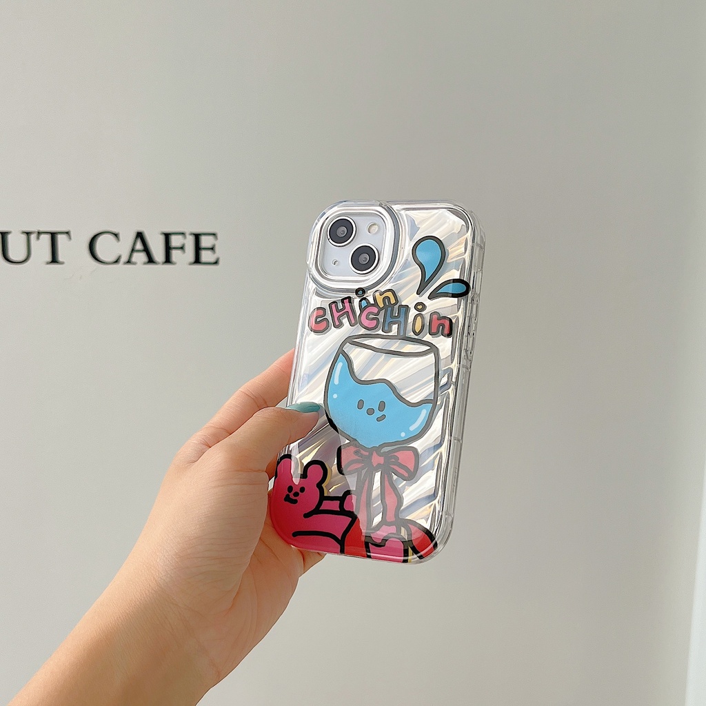 Ốp Điện Thoại TPU Mềm Chống Sốc Họa Tiết Hoạt Hình Cho iPhone 11 13 12 14 Pro Max