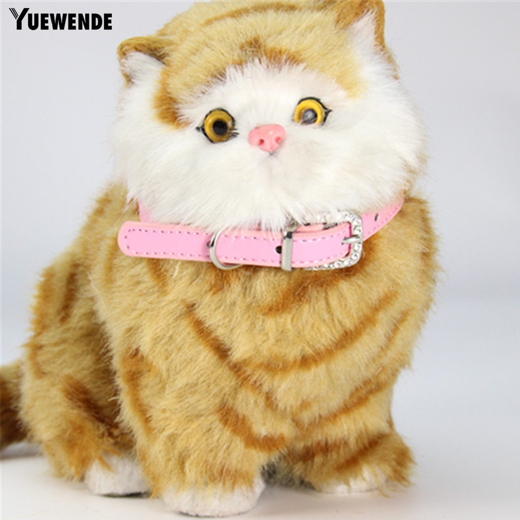 Vòng Cổ Giả Da MàU Trơn Cho Thú Cưng