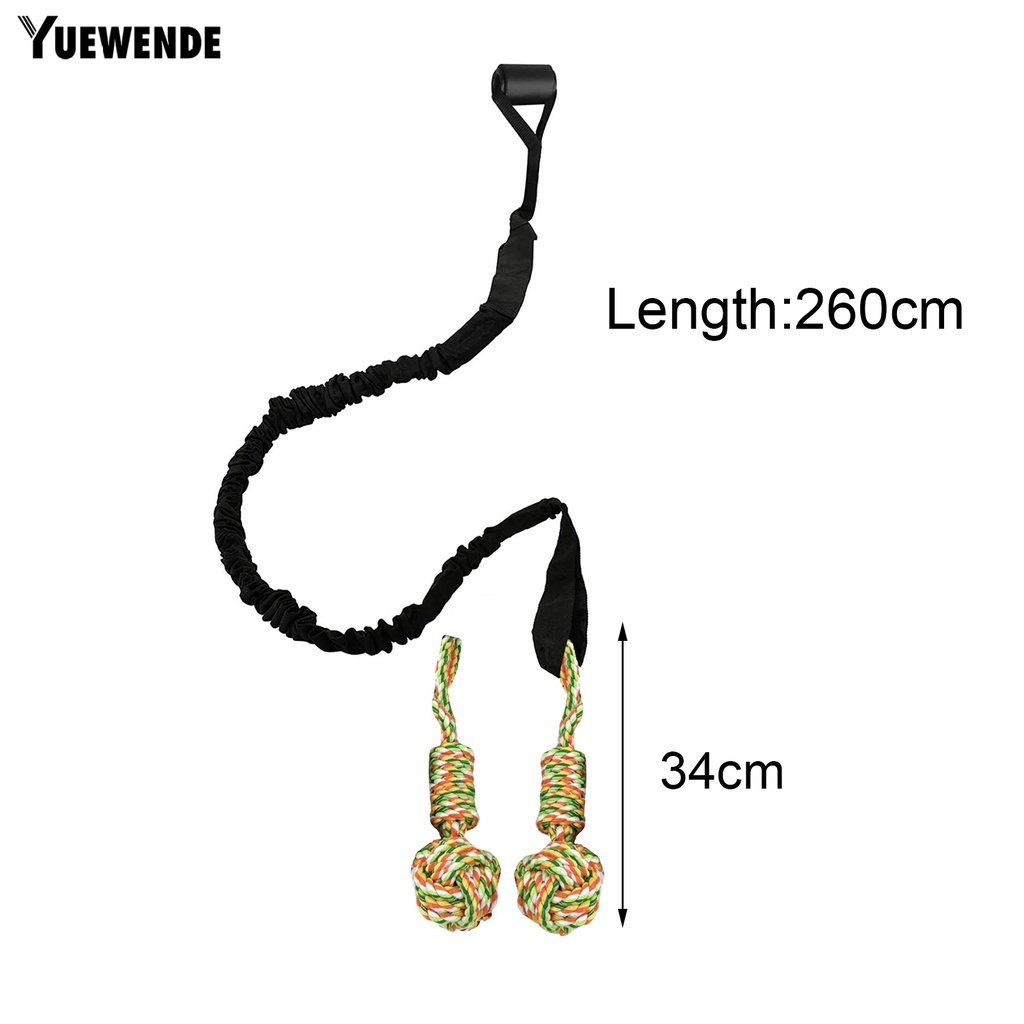 Yq.e Đồ Chơi Dây Thừng Co Giãn Tốt Giảm Căng Thẳng Làm Sạch Răng Chống Rách Cỡ Nhỏ Vừa Lớn Cho Cún Cưng Trong Nhà / Ngoài Trời