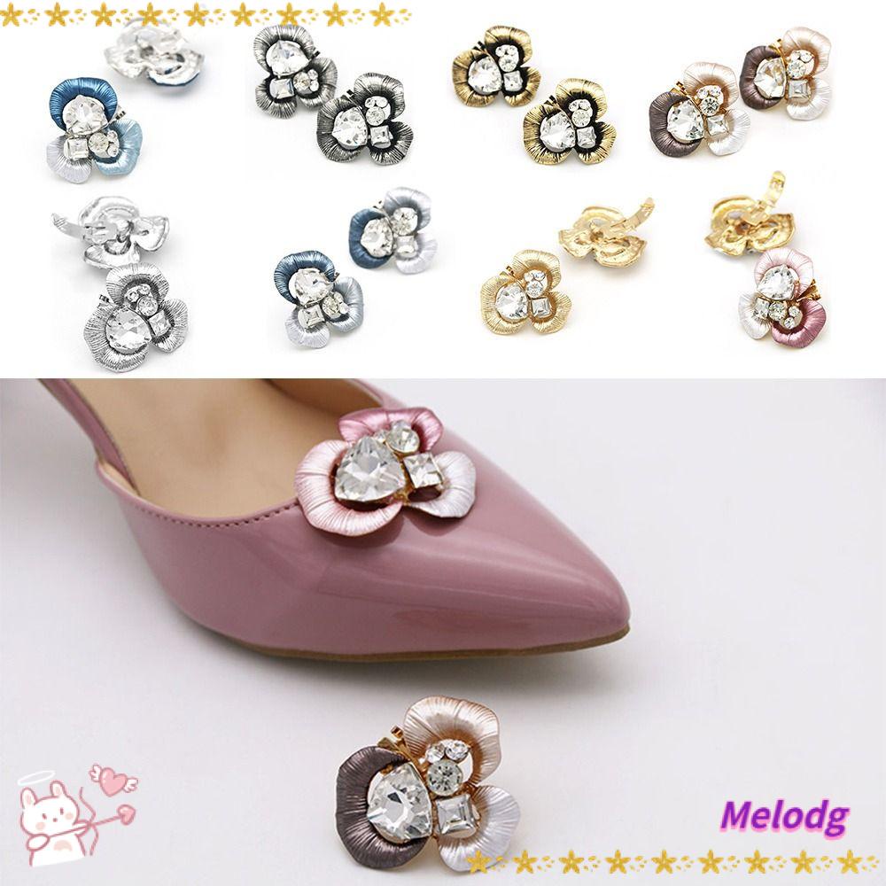 Kẹp Giày Đính Hoa Sang Trọng Cho Cô Dâu