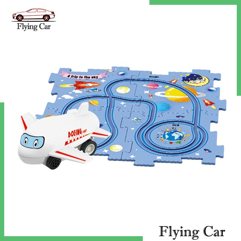 Set 2 Đồ Chơi Đường Ray Xếp Hình Dành Cho Trẻ Mẫu Giáo