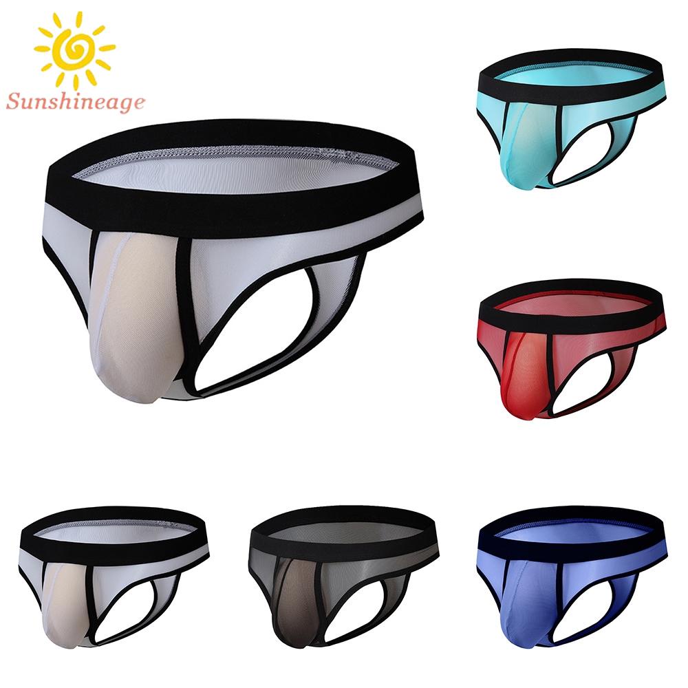 Quần Lót Nam Vải Sheer Gợi Cảm