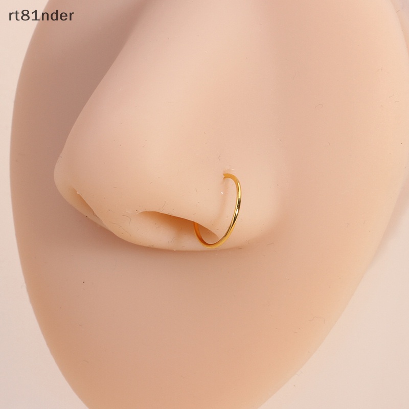 Set 20 Khuyên Mũi Tròn Đơn Giản Thời Trang Cho Nam Nữ