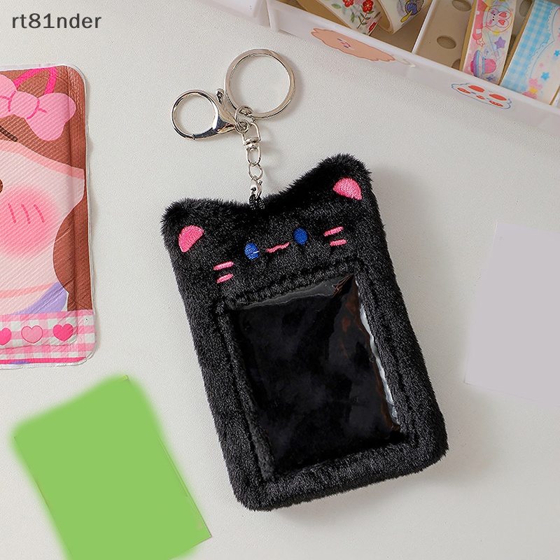 Rt Bao Đựng Thẻ Mềm Mại Họa Tiết Động Vật Hoạt Hình Dễ Thương Cho Học Sinh n