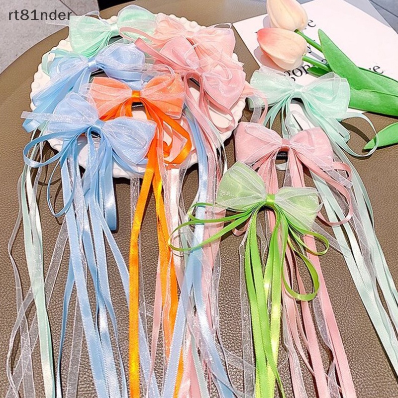 Rt Bộ 2 Kẹp Tóc Đính Nơ Phong Cách Trung Hoa Cổ Điển Cho Bé Gái