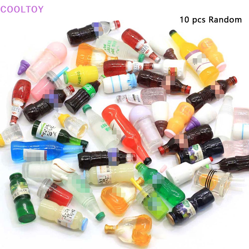 Cooltoy Set 10 Ly Nước Mini Đồ Chơi Búp Bê (Giao Hàng Ngẫu Nhiên)