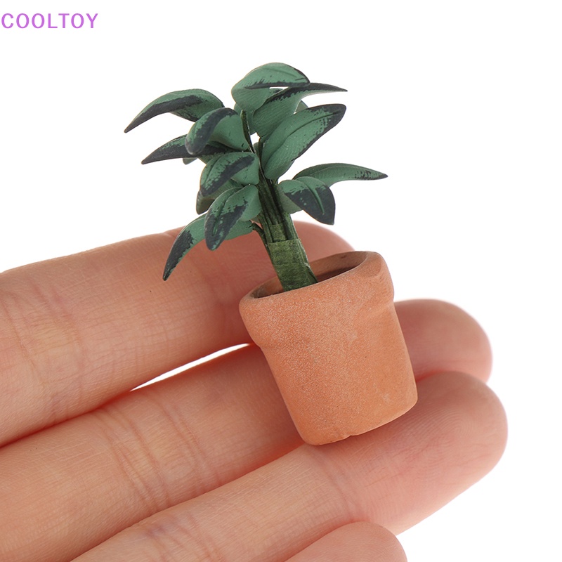 Mô Hình Chậu Cây Trang Trí Nhà Búp Bê Tỉ Lệ 1: 12