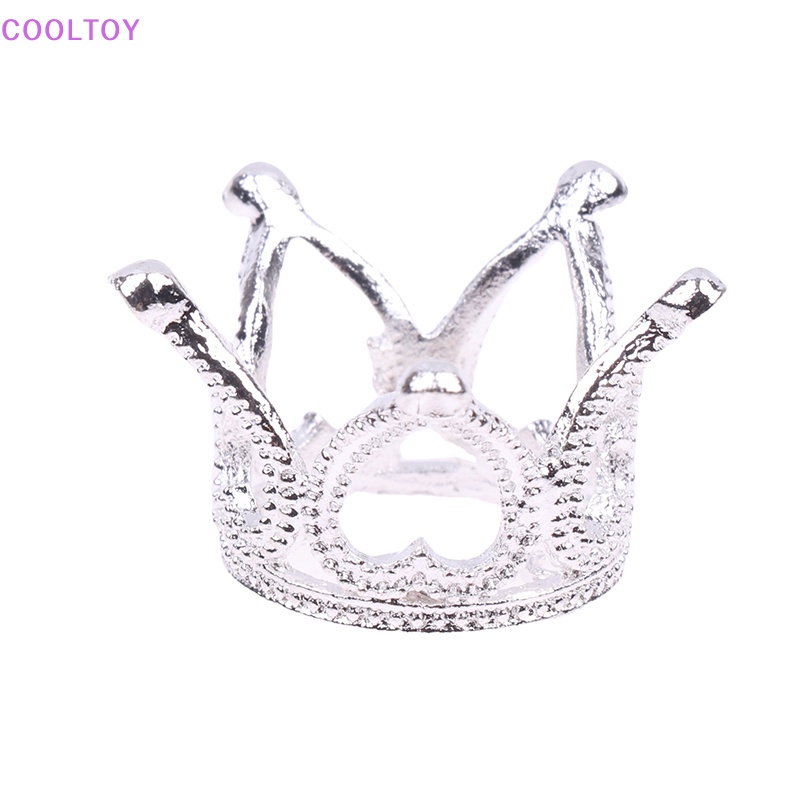 Vương Miện Kim Loại Trang Trí Tóc Cho Búp Bê 1 / 6