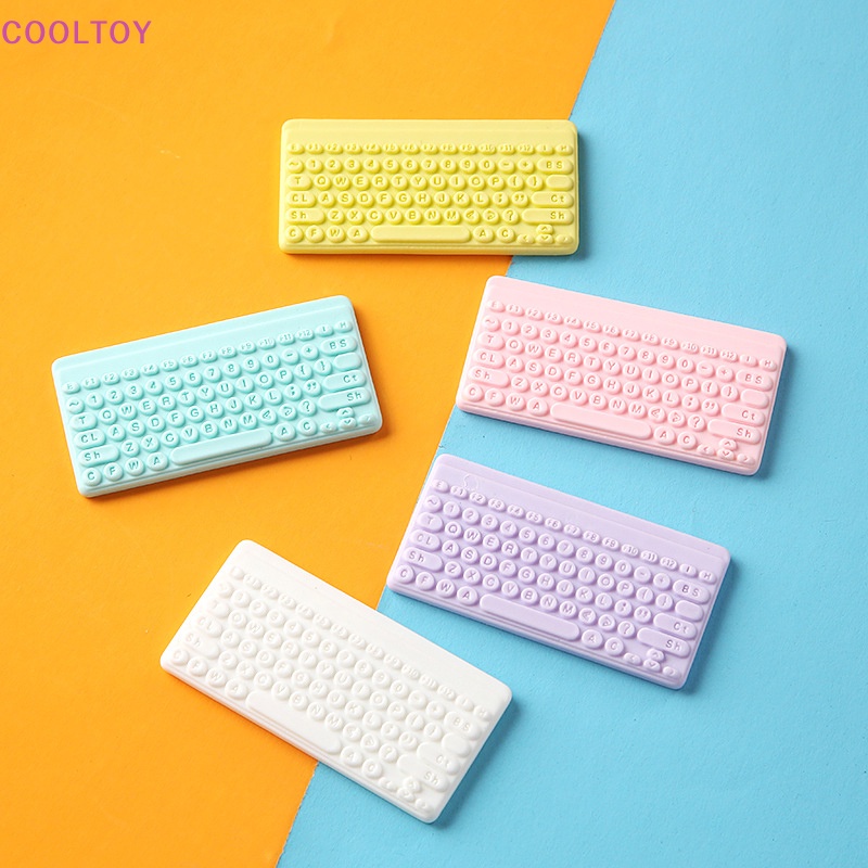 Cooltoy Mô Hình Bàn Phím Màu macron Trang Trí Phong Cảnh Nhà Búp Bê