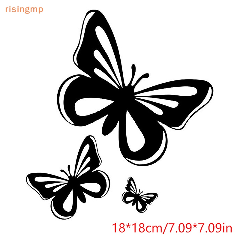 Miếng Dán Trang Trí Xe Hơi / Xe Máy Hình Bướm Bằng Vinyl