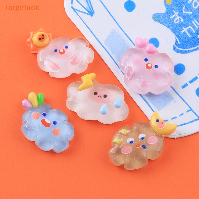 Bộ 5 Tượng Nhựa Dạ Quang Hình Hoạt Hình Xinh Xắn