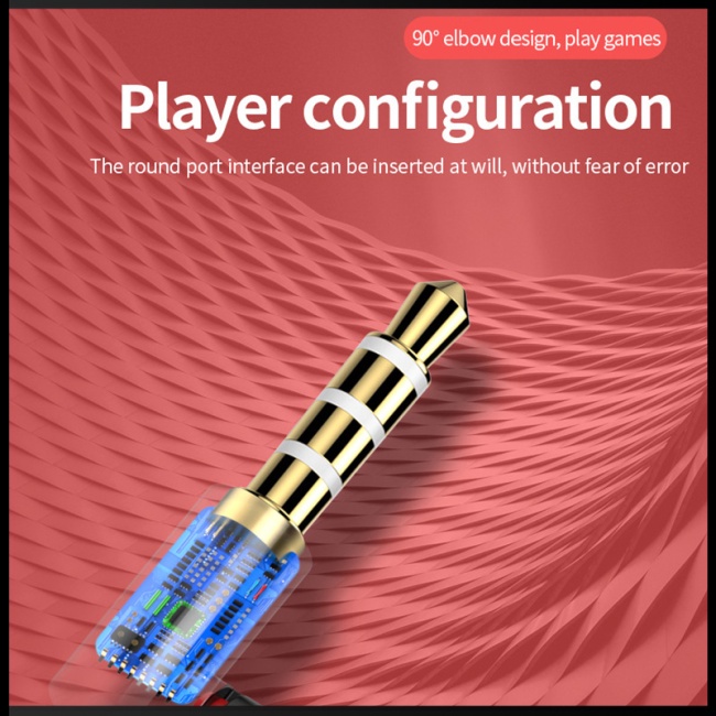 Tai Nghe Zevaret 3.5mm 90 Độ Có Dây Điều Chỉnh Âm Lượng Dành Cho Game Thủ