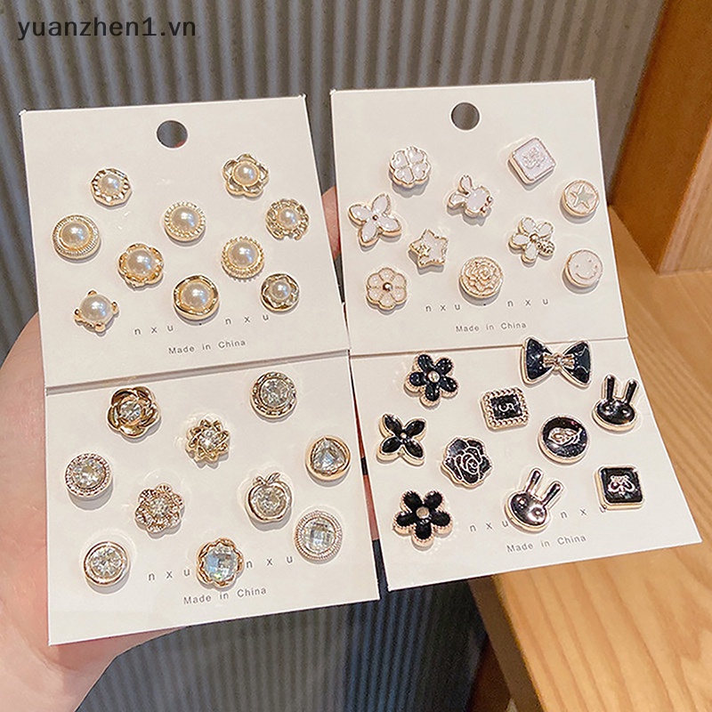 Zheng Ghim Cài Cổ Áo Cỡ Nhỏ Chống Ánh Sáng Dùng Trang Trí