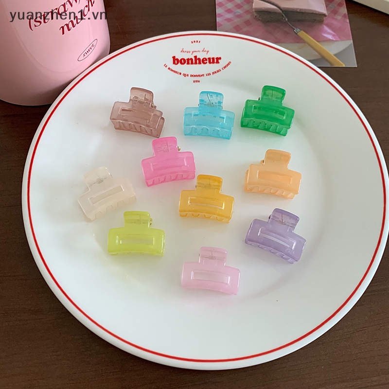 Set 10 Kẹp Tóc Mini Màu Sắc Ngọt Ngào Cho Nữ
