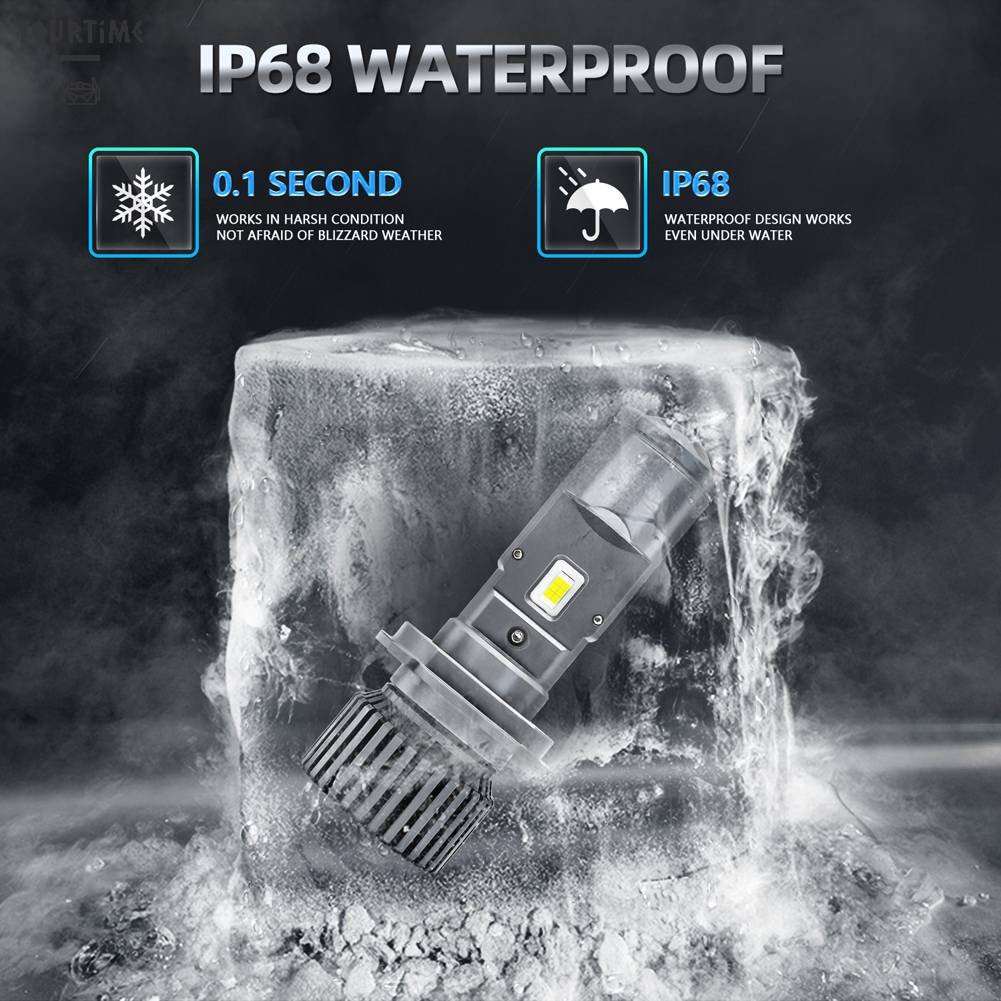 Bóng ĐèN Pha LED H4 20000LM IP68 ChốNg NướC Cho Xe Hơi