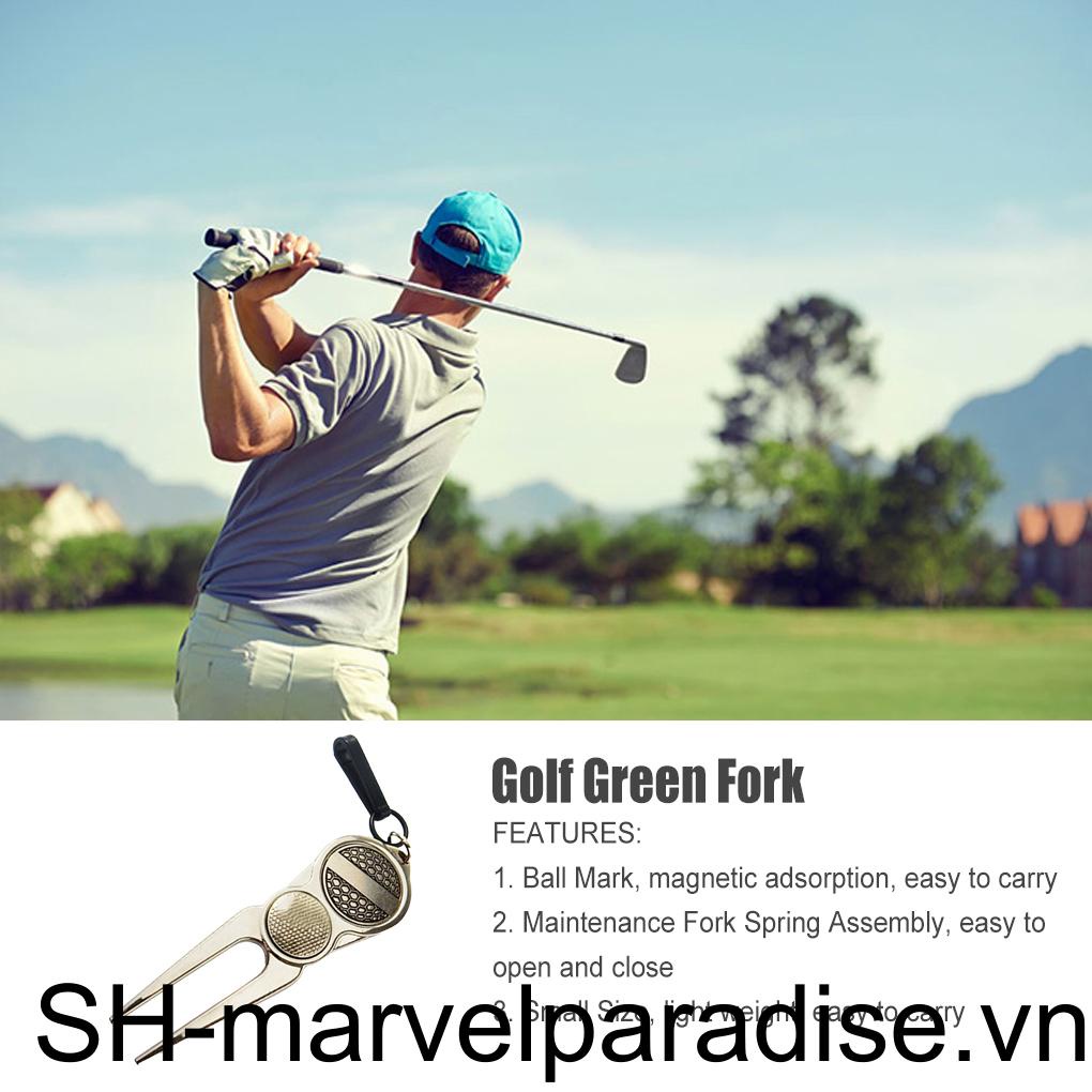 Dụng Cụ Đánh Dấu Vị Trí Bóng Golf Di Động Bằng Hợp Kim Có Thể Tái Sử Dụng