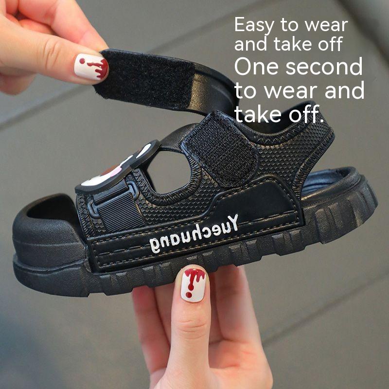 Dép Sandal Đế Dày Thoáng Khí Chống Trượt Thời Trang Mùa Hè Dành Cho Bé Gái