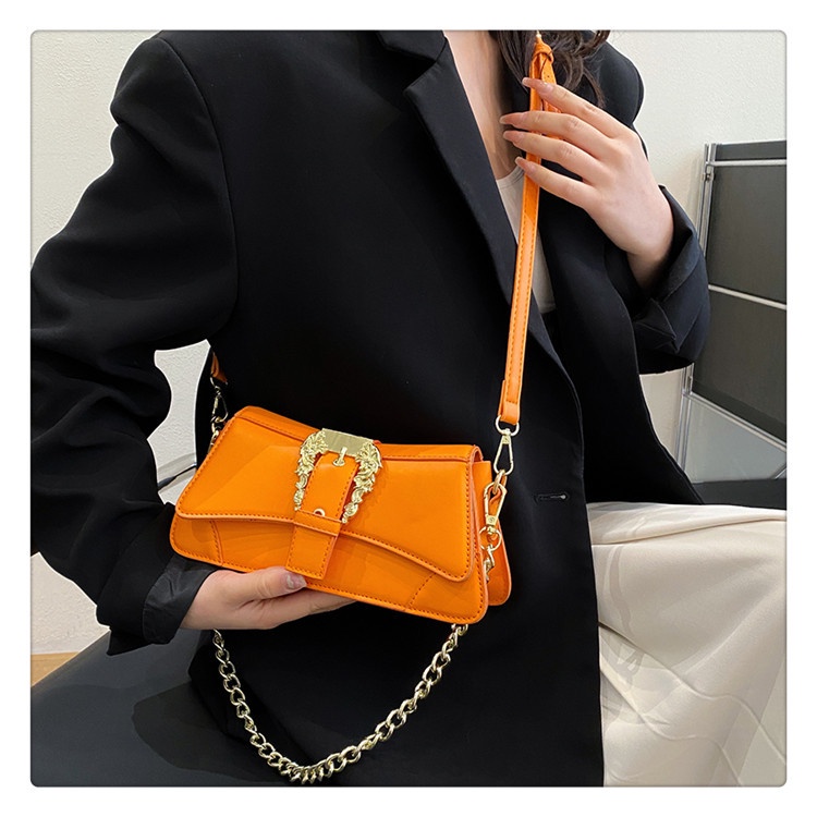 Túi Đeo Vai Hình Vuông Cỡ Nhỏ Cài Khóa Nam Châm Thời Trang Mùa Hè 2023 Cho Nữ