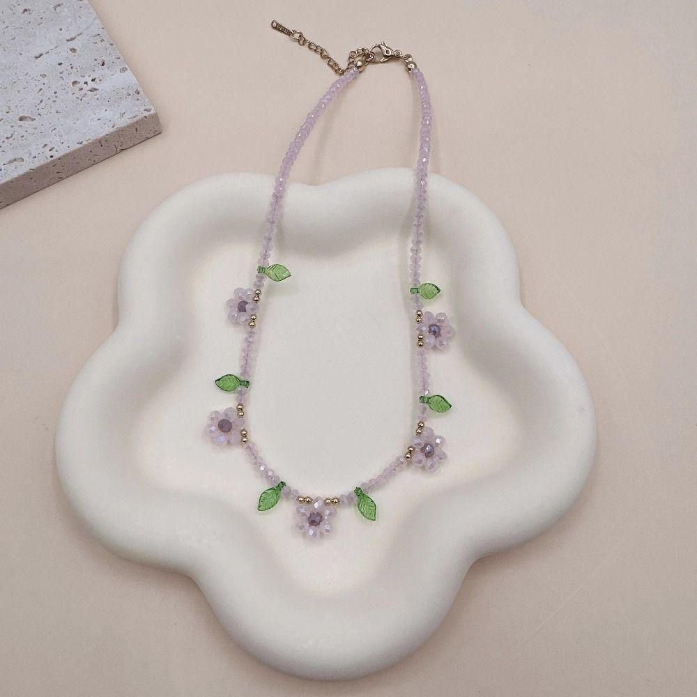 Vòng Cổ Choker Y2K Họa Tiết Hoa Phong Cách Bohemian Thời Trang Cho Nữ