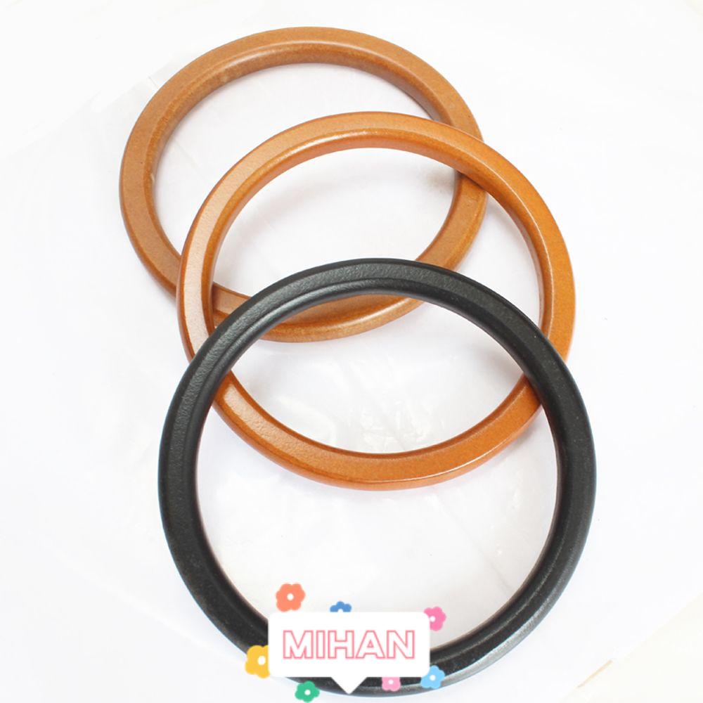 Móc Treo Túi Xách Hình Tròn Bằng Gỗ MIHAN1 Tiện Dụng Cho Nữ