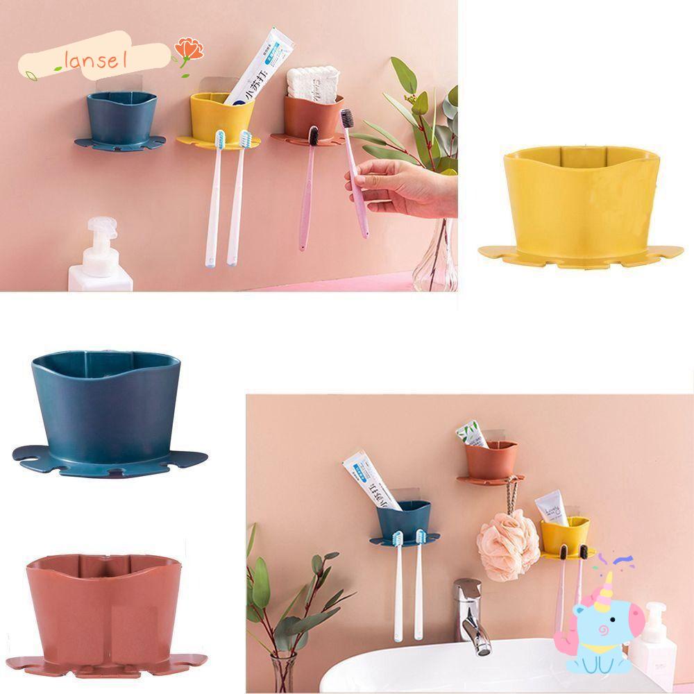 Giá Đỡ Bàn Chải Đánh Răng Tự Dính Đa Năng Sáng Tạo Cho Phòng Tắm