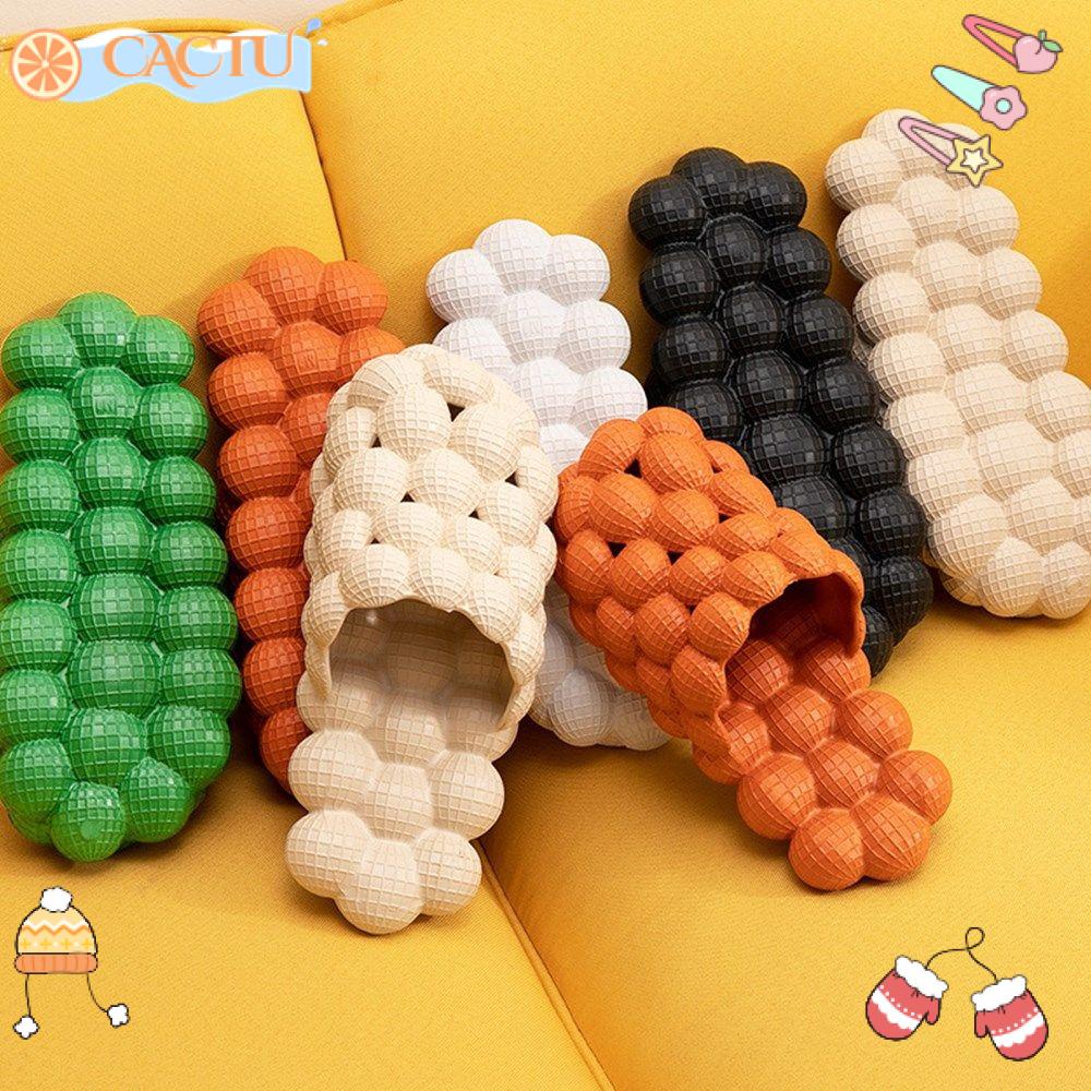 Dép Xỏ Ngón Đế Dày Chống Trượt In Họa Tiết Hoạt Hình Vui Nhộn