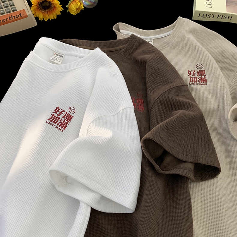 Áo Thun Tay Ngắn Dáng Rộng Mỏng Thoáng Khí Cỡ Lớn M-8XL Thời Trang Trẻ Trung Cho Nam