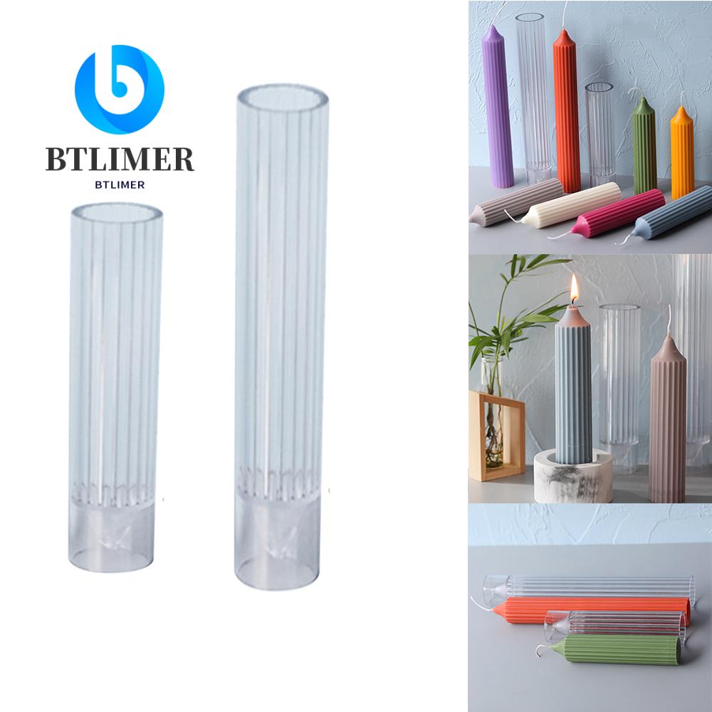 Khuôn Làm Nến Xà Phòng Handmade Bằng Nhựa Hình Trụ Cỡ Lớn