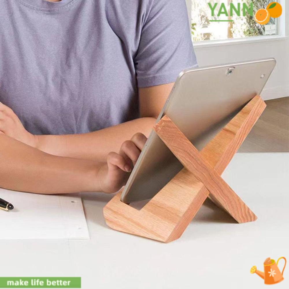 Giá Đỡ Sách / Máy Tính Bảng Bằng Gỗ Có Thể Gấp Gọn Tiện Lợi 1