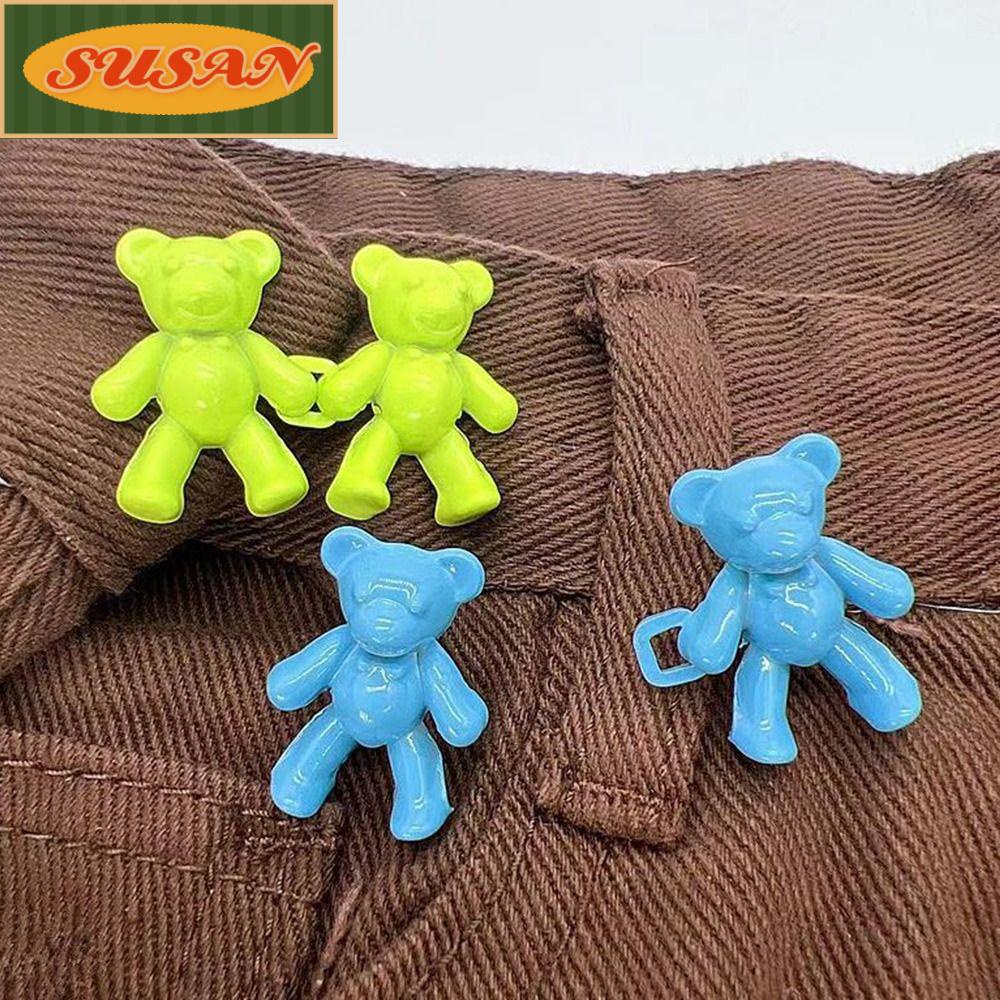Bộ 2 Cặp Kẹp Thắt Lưng Quần Jean Điều Chỉnh Được Tiện Dụng Cho Nữ