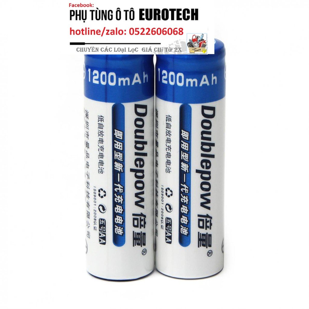 Pin Sạc AA 1200mAh Doublepow