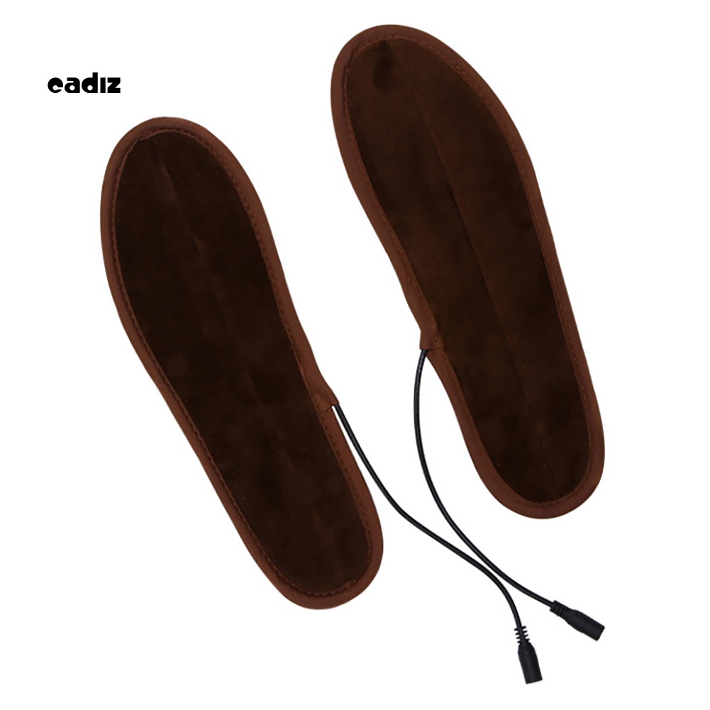 Miếng Lót Giày Sưởi Ấm Bằng Điện USB 5V Có Thể Giặt Tiện Lợi Dành Cho Mùa Đông