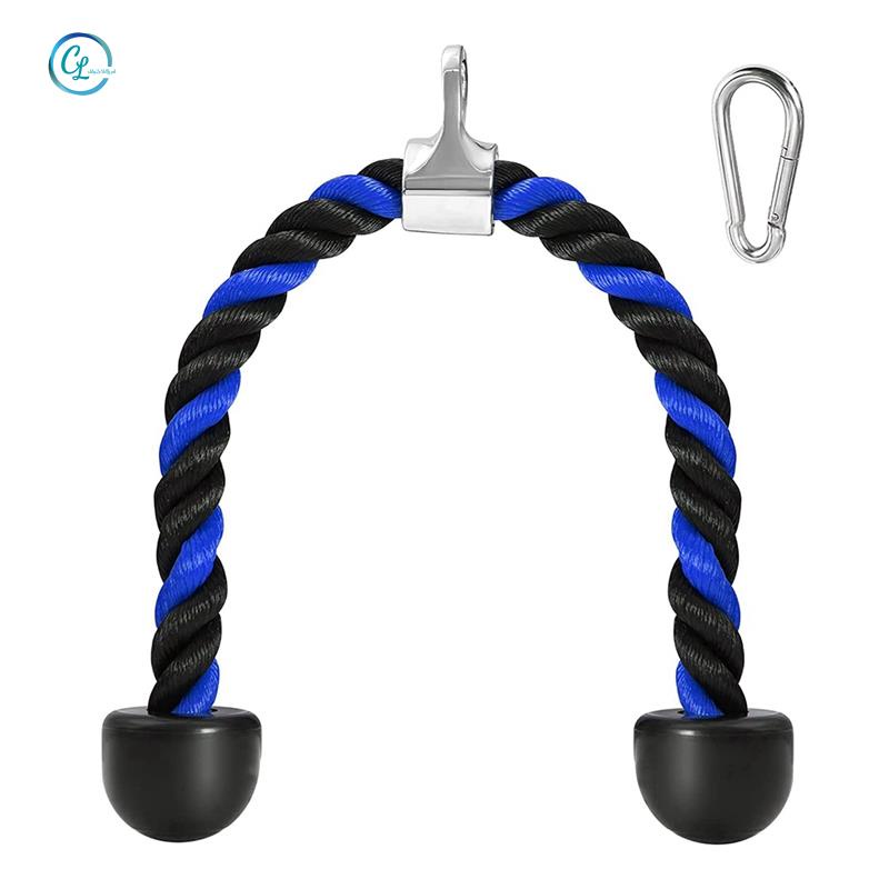 Dây Thừng Kéo Lên Xuống 90CM Bằng Nylon Phủ Lớp Phủ Chịu Được Sức Nặng Phụ Kiện Máy Tập Gym Tại Nhà