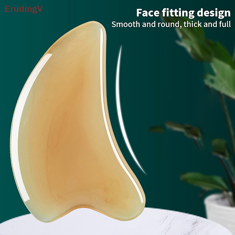 Bảng Gua Sha Mát Xa Da Mặt / Mắt Bằng Nhựa Chuyên Dụng Cho SPA