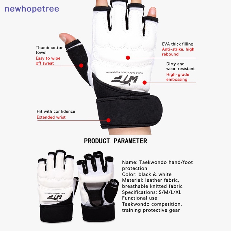Găng Tay Da Bảo Vệ Mắt Cá Chân Khi Tập Võ Taekwondo Karate