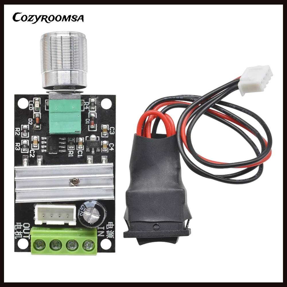 Công Tắc Điều Khiển Tốc Độ Động Cơ DC 6V 12V 24V 28V DC 3A