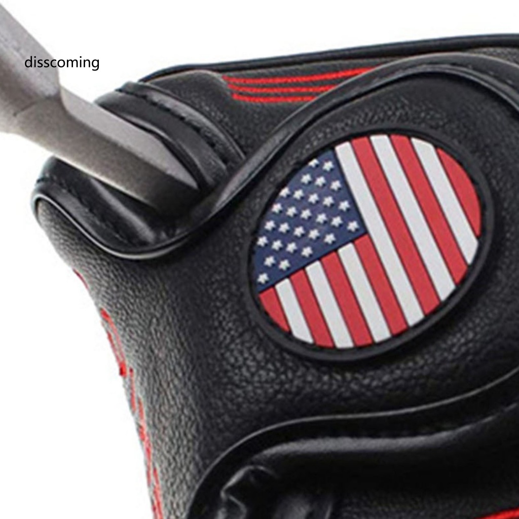 Băng Đô SL SL SL SL| Vỏ Bọc Đầu Gậy Đánh Golf Bằng Da Giả Mềm Khóa Từ Tính Chống Nước Chống Bụi